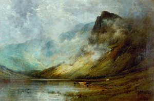 The Borders Of Loch Fyne — Alfred Fontville De Breanski