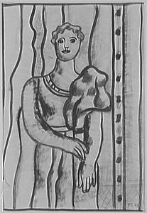 Study For A Portrait — Fernand Léger, Cubism