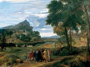 Christ With Jairus — Francisque Millet