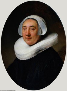 Haesje Jacobsdr. Van Cleyburg, Wife Of Dirck Jjansz. Pesser — Rembrandt Van Rijn