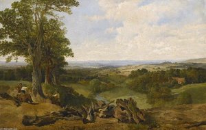 View Near Crediton, Devon - — Frederick Richard Lee