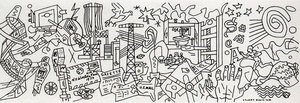 Study For History Of Communications — Stuart Davis