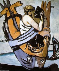 Journey On The Fish, Berlin Staatsgalerie — Max Beckmann