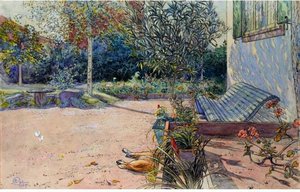 My Backyard — Carl Larsson
