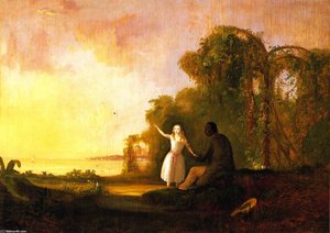 Uncle Tom And Little Eva — Robert Seldon Duncanson