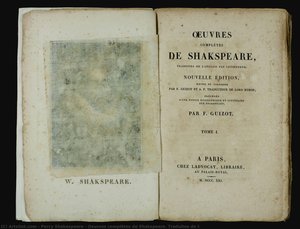 Oeuvres complètes de Shakspeare. Traduites de l
