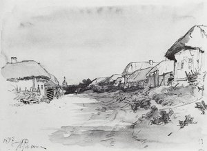 The Village Of Mokhnachi — Ilya Yefimovich Repin, Realism