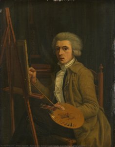 Portrait Of A Painter, Probably The Artist Himself, Willem Uppink, 1788 — Willem Uppink
