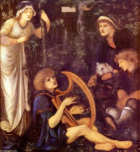 The Madness Of Sir Tristram — Edward Coley Burne-jones