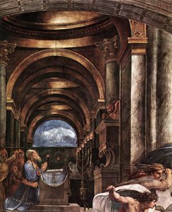 Stanze Vaticane - The Expulsion Of Heliodorus From The Temple (detail) [02] — Raphael