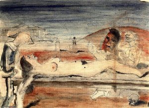 Untitled (7698) — Paul Delvaux