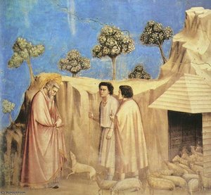 Joachim Among The Shepherds — Giotto Di Bondone