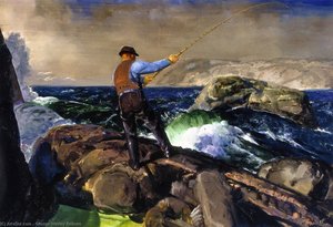 The Fisherman — George Wesley Bellows