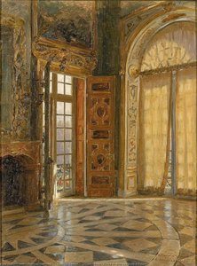 Vestibule Corner ''Schleissheim, Prince Regent Luitpold's Palace