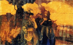 Colloque Sentimentale (au Pays Bleu) — Charles Edward Conder