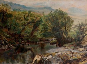 Pool In Colwyn — Frederick William Hayes, Impressionism