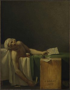 Marat Assassinated — Jacques-louis David