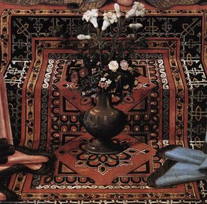 Madonna And Child Enthroned With Saints (detail) — Domenico Ghirlandaio