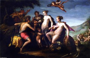 The Judgement Of Paris — Hans Von Aachen