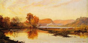 The Lake — Jasper Francis Cropsey