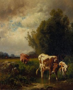 Cattle And Landscape — William Hart