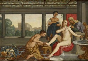 The Toilet Of Bathsheba — Johann König