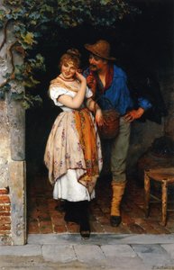 The Suitor — Eugen Von Blaas