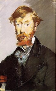 Portrait Of George Moore — Édouard Manet, Impressionism