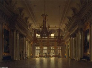 The Fieldmarshals' Hall In The Winter Palace — Sergey Konstantinovich Zaryanko