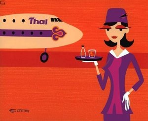 Fligth 72 To Bangkok Is Now Boarding — Josh Agle (shag)