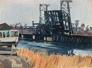Industrial Landscape - Drawbridge — Richard Hayley Lever