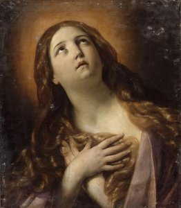 Mary Magdalene In Ecstasy At The Foot Of The Cross — Reni Guido (le Guide)
