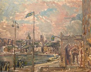 A Glimpse Of Stockholm — William Mactaggart