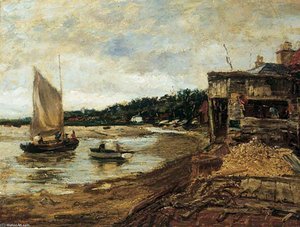 Low Tide — Jacob Henricus Maris