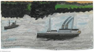 Steam Boat — Alfred Wallis