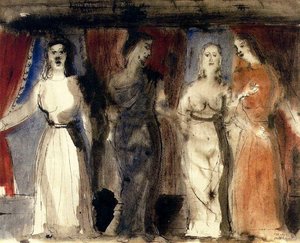 Comedy Characters — Paul Delvaux