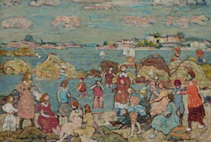 The Seashore — Maurice Brazil Prendergast