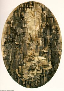 Man With A Violin — Georges Braque
