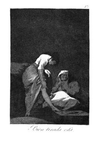 She Is Well Pulled Down — Francisco José De Goya Y Lucientes