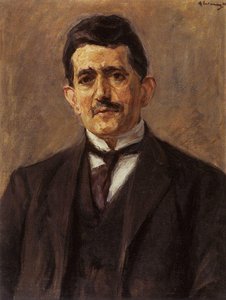 Portrait Of The Publisher Bruno Cassirer — Max Liebermann