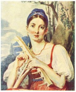 A Peasant Woman With A Rake — Alexei Venetsianov