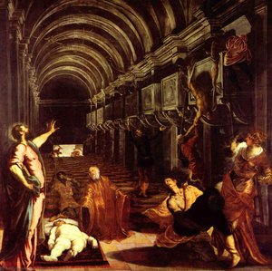 Finding Of The Body Of St Mark — Jacopo Tintoretto