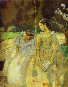 Tapestry — Viktor Elpidiforovich Borisov Musatov, Symbolism
