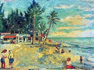 Bradenton Beach, Florida — David Davidovich Burliuk