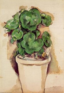Pot Of Geraniums — Paul Cézanne