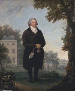 Gentleman In The Grounds Of His House — Samuel De Wilde