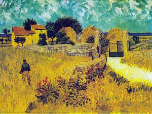 Farmhouse In Provence — Vincent Willem Van Gogh, Post-impressionism