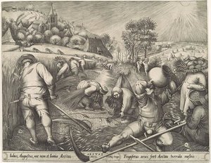 Summer — Pieter Van Der Heyden, Northern Renaissance