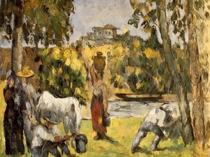 Life In The Fields — Paul Cézanne