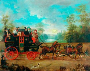 Lincoln And Wakefield Stagecoach — Abel Hold